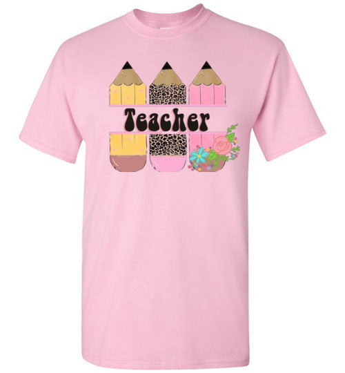 Teacher Graphic Design Tee Shirt Top