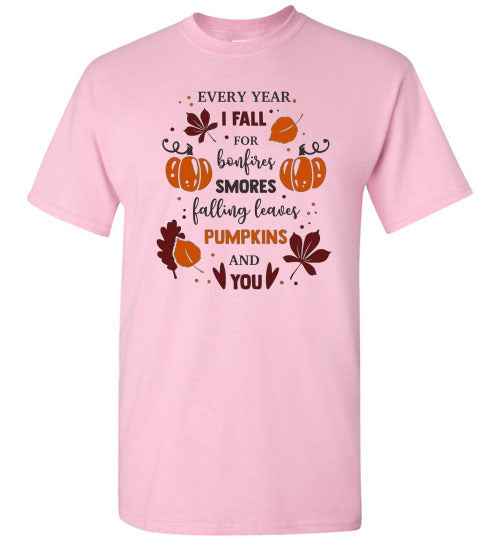 Fall Autumn Graphic Tee Shirt Top