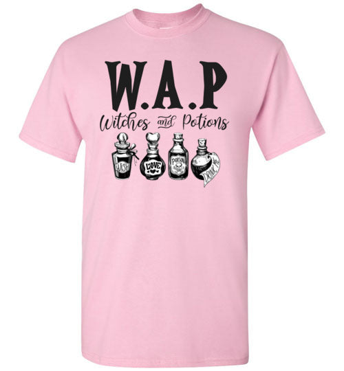 W.A.P. Witches and Potions Halloween Tee Shirt Top T-Shirt WAP
