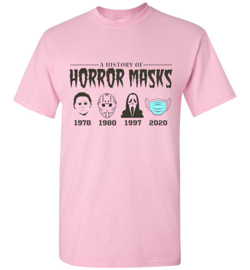 Horror Mask Funny Tee Shirt Top T-shirt