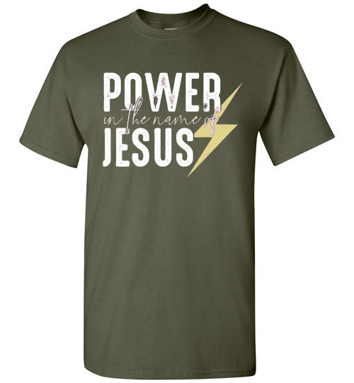 Power In The Name Of Jesus Christian Tee Shirt Top