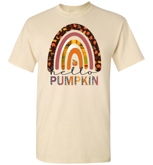 Pumpkin Rainbow Fall Tee Shirt Top T-Shirt