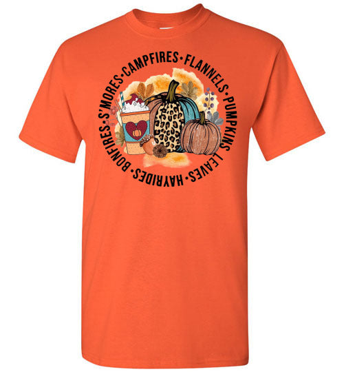 Fall Stuff Tee Shirt Top T-Shirt
