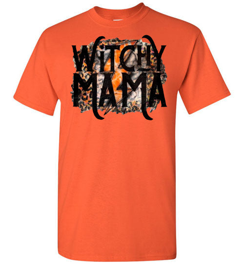 Witchy Mama Halloween Fall Tee Shirt Top T-Shirt