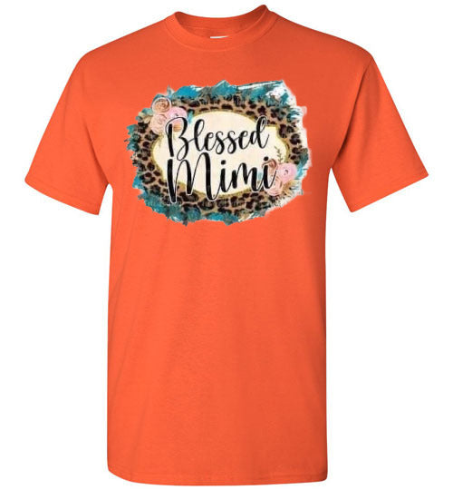 Blessed Mimi Grandmother Grandma Tee Shirt Top T-Shirt