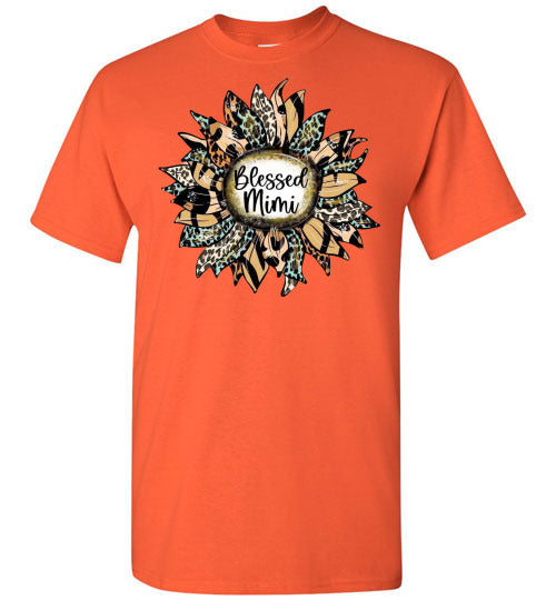 Blessed Mimi Grandmother Grandma Tee Shirt Top T-Shirt