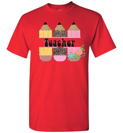 Teacher Graphic Design Tee Shirt Top