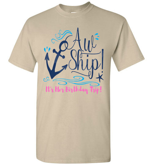 Birthday Cruise Graphic Tee Shirt Top