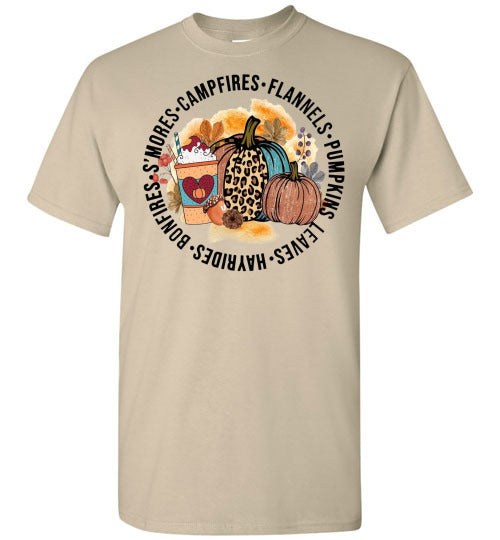 Fall Stuff Tee Shirt Top T-Shirt