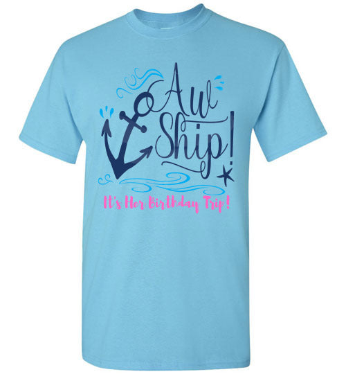 Birthday Cruise Graphic Tee Shirt Top