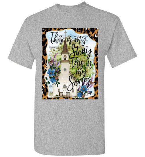 This is My Story Christian Faith Tee Shirt Top T-Shirt