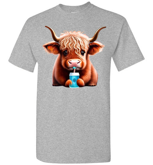 Baby Cow Country Tee Shirt Top T-Shirt