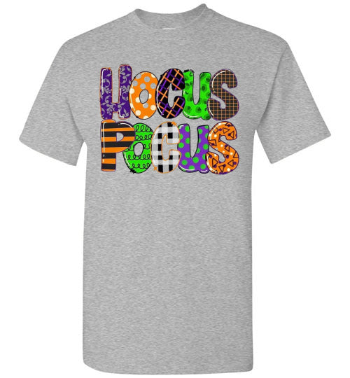Hocus Pocus Halloween Witch Graphic Tee Shirt Top
