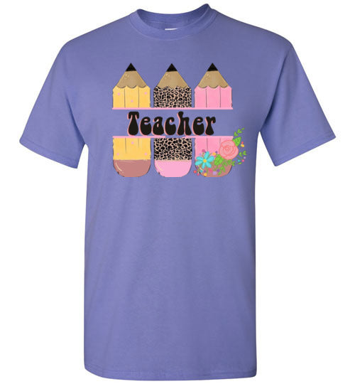 Teacher Graphic Design Tee Shirt Top