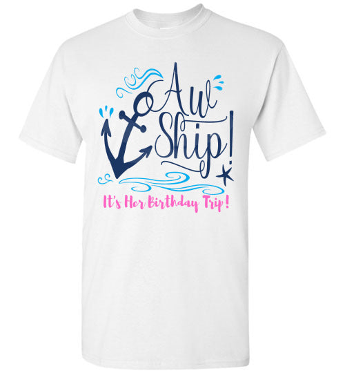 Birthday Cruise Graphic Tee Shirt Top