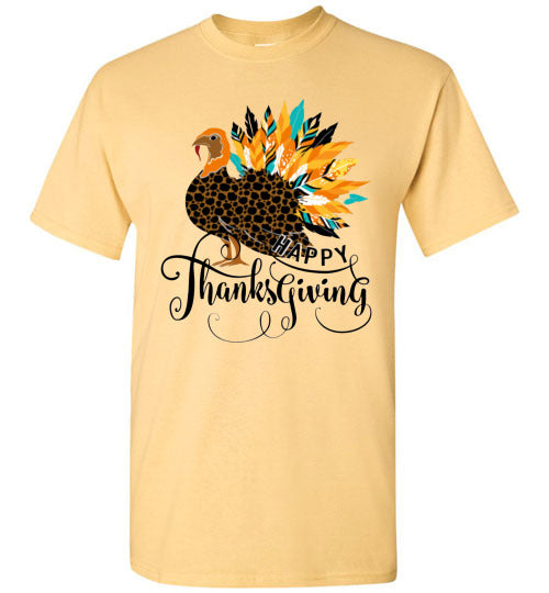 Thanksgiving Fall Turkey Tee Shirt Top T-Shirt