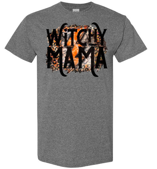 Witchy Mama Halloween Fall Tee Shirt Top T-Shirt