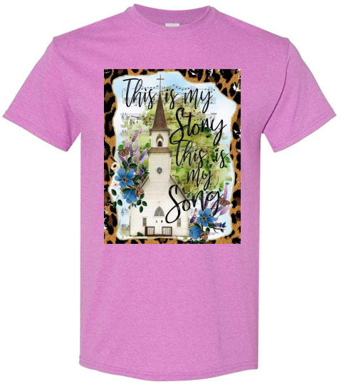 This is My Story Christian Faith Tee Shirt Top T-Shirt