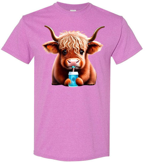 Baby Cow Country Tee Shirt Top T-Shirt