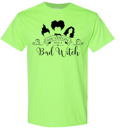 You Could Of Had A Bad Witch Funny Halloween Tee Shirt Top T-Shirt