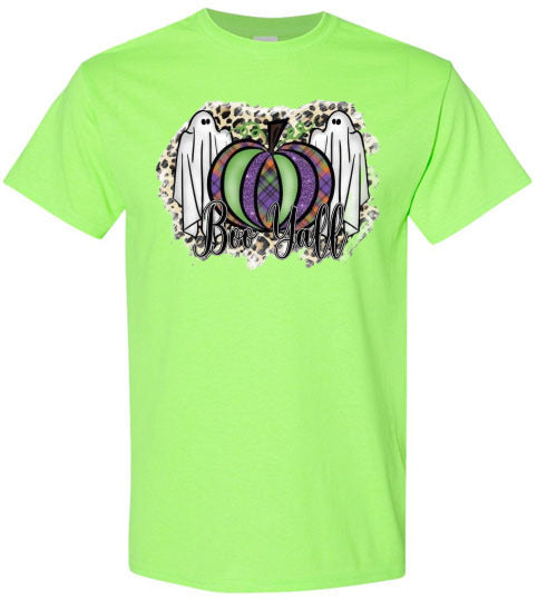 Boo Yall Ghost Tee Shirt Top T-Shirt