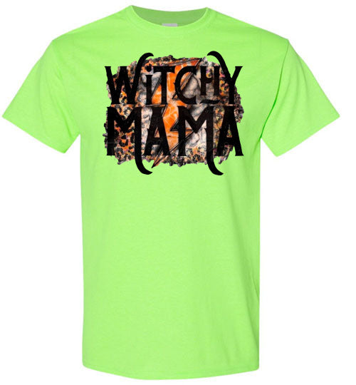Witchy Mama Halloween Fall Tee Shirt Top T-Shirt