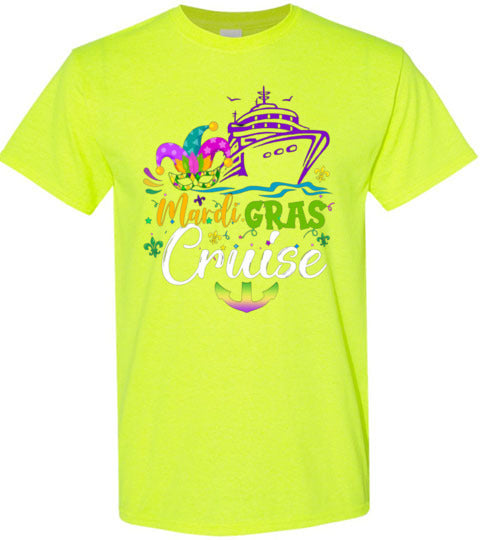 Mardi Gras Cruise Graphic Tee Shirt Top