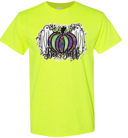 Boo Yall Ghost Tee Shirt Top T-Shirt