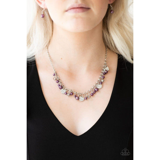 COASTAL CACHE - PURPLE Necklace 103