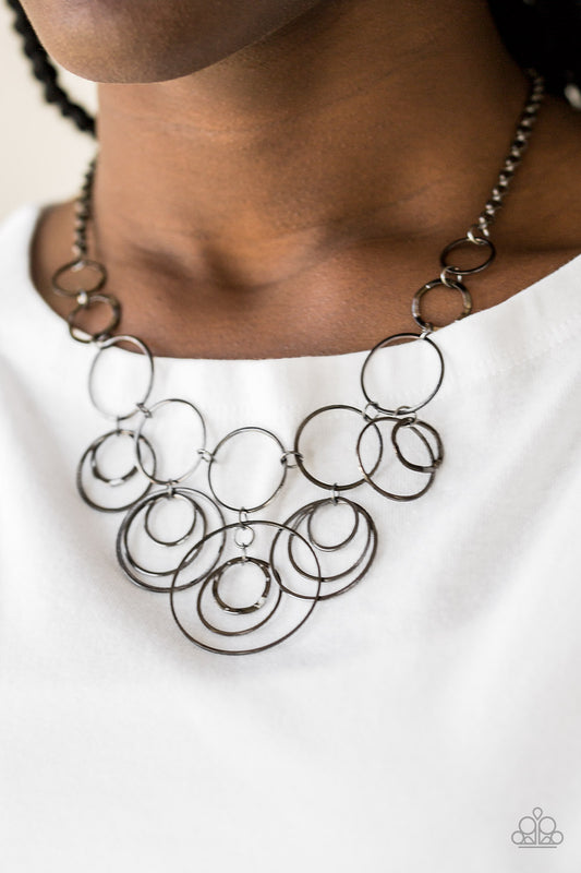 Break The Cycle - Black Necklace 2539