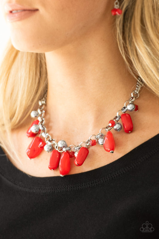 Grand Canyon Grotto - Red Necklace 2217