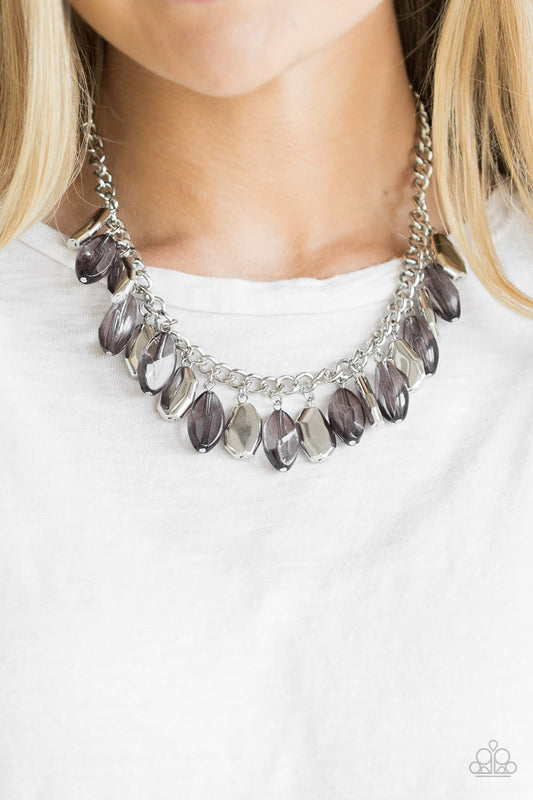 Fringe Fabulous - Silver Necklace 2128