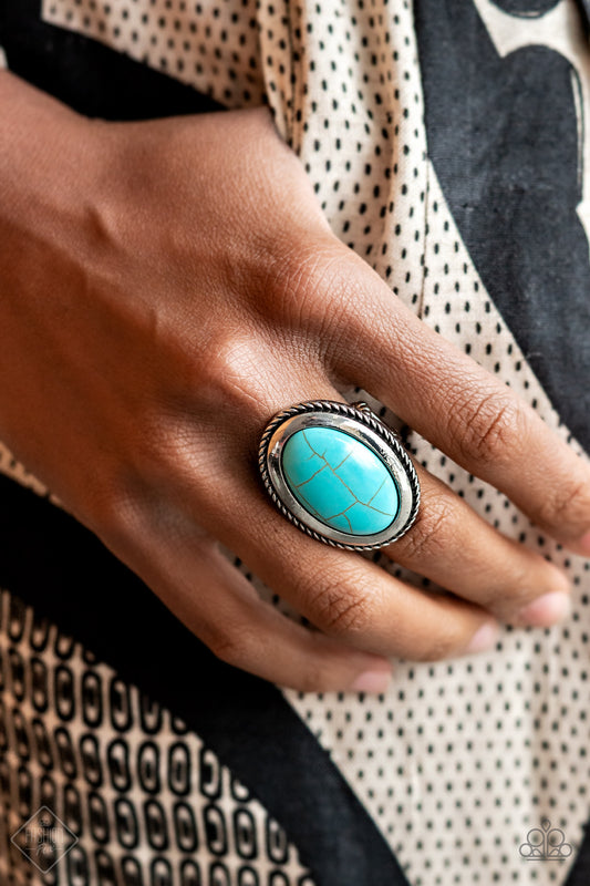 Canyon Sanctuary Blue Ring Fashion Fix June 2021 Simply Santa Fe 4090