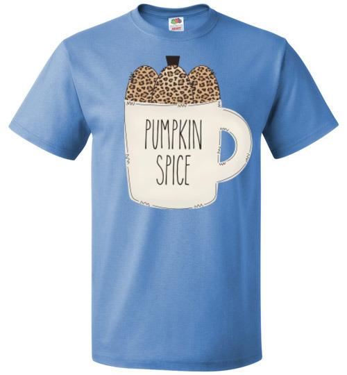 Pumpkin Spice Fall Tee Shirt Top T-Shirt Small - 6X