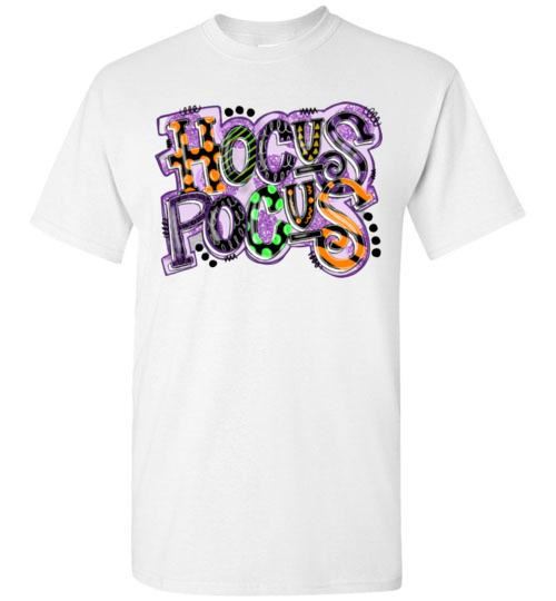 Hocus Pocus Halloween Fall Tee Shirt Top T-Shirt Regular & Plus Size Costume