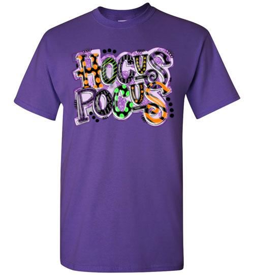Hocus Pocus Halloween Fall Tee Shirt Top T-Shirt Regular & Plus Size Costume