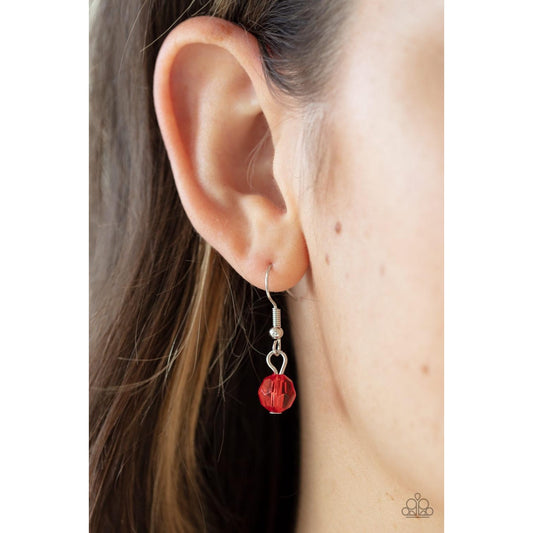 Very Voluminous – Red Necklace 1332