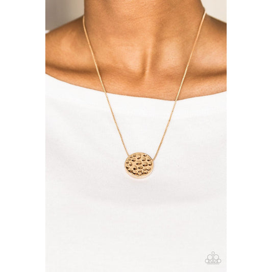 The BOLD Standard - Gold Necklace Earrings