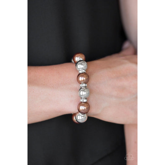 So Not Sorry - Brown Bracelet