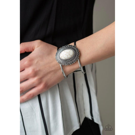 Extra EMPRESS-ive - White Bracelet