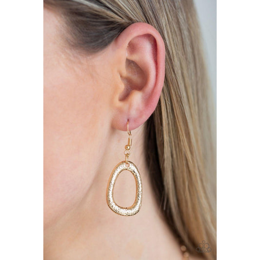 Backstreet Bandit Gold Necklace Earring Set 1516