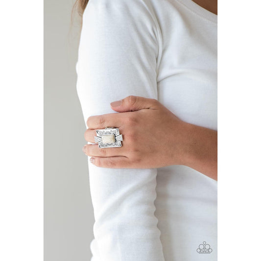 So Smithsonian – White Statement Ring