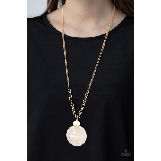 A Top-SHELLer - Gold Necklace 1515