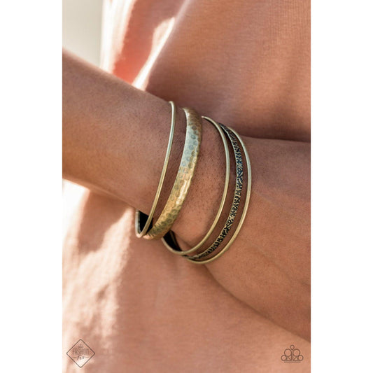 Get Into Gear - Brass Bracelet Fashion Fix