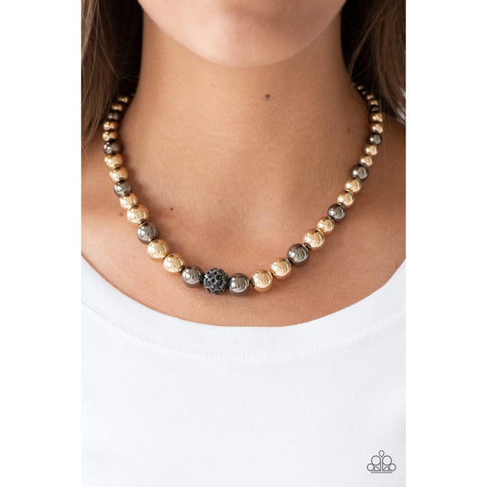 High-Stakes FAME - Multi Necklace Earrings