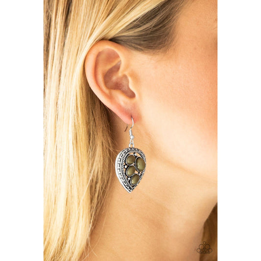 Wild Heart Wonder – Green Earrings