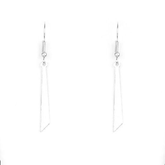 Impressively Incan – Silver Necklace Earrings Set