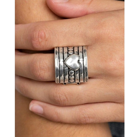 Don't lose heart - Silver Ring 1000