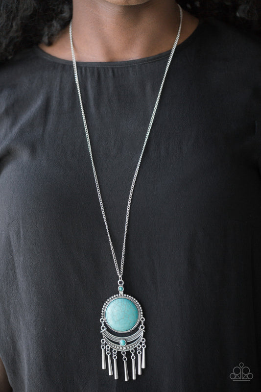 Rural Rustler - Blue Necklace 864