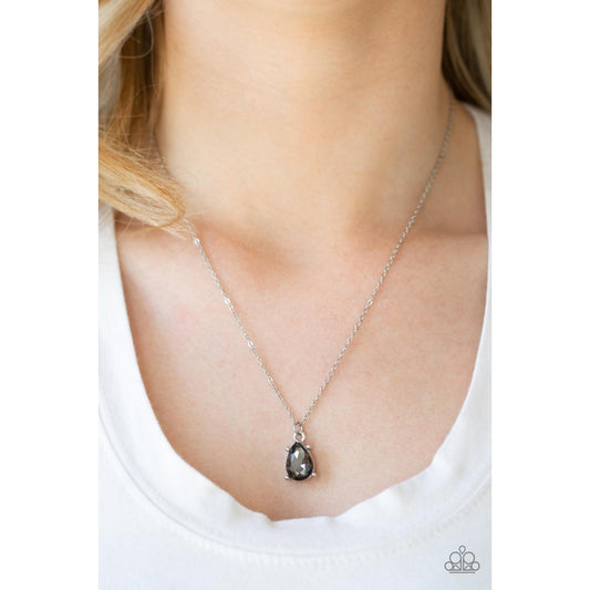 Classy Classicist - Silver Necklace Earrings 815